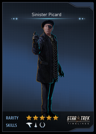 Sinister Picard Card