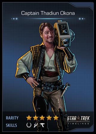 Captain Thadiun Okona Card