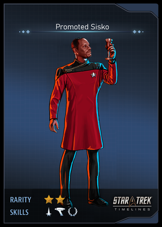 Promoted Sisko Card