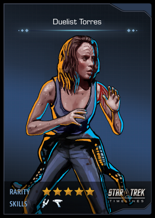 Duelist Torres Card