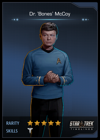 Dr. 'Bones' McCoy Card