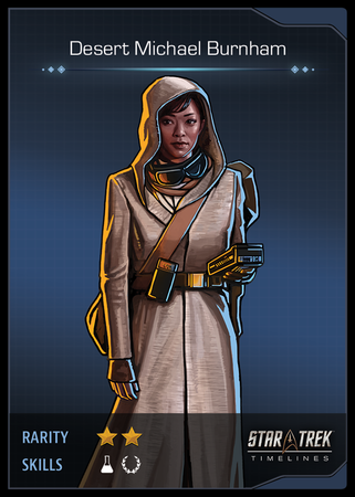 Desert Michael Burnham Card
