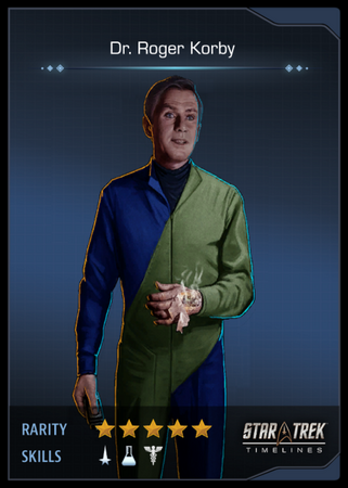 Dr. Roger Korby Card