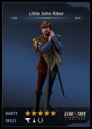 Little John Riker Card