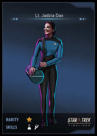 Lt. Jadzia Dax Card