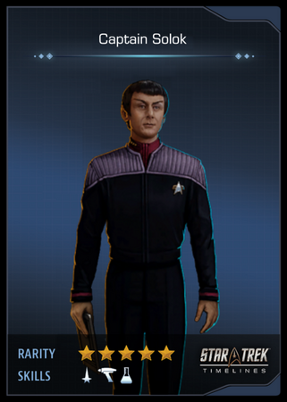 Captain Solok Card