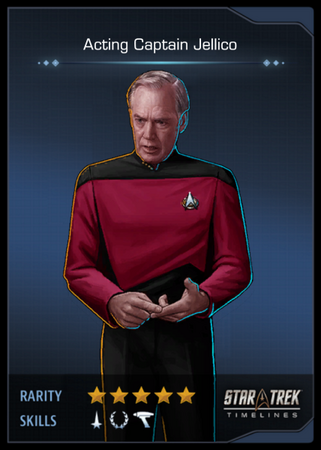 Acting Captain Jellico Card