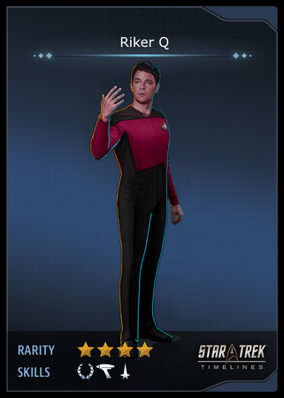 Riker Q Card