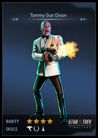 Tommy Gun Dixon Card