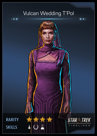 Vulcan Wedding T'Pol Card