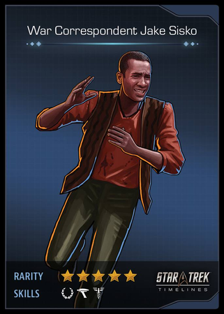 War Correspondent Jake Sisko Card