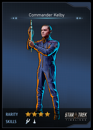 Commander Kelby Card