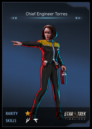 Chief Engineer Torres Card