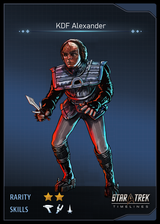 KDF Alexander Card