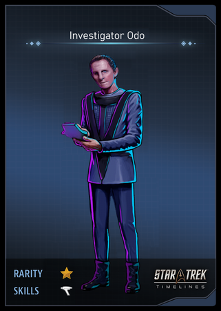 Investigator Odo Card