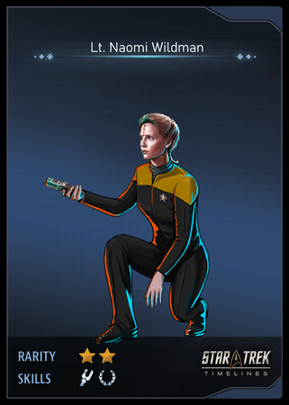 Lt. Naomi Wildman Card