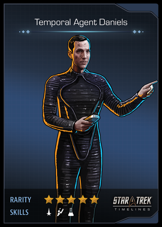 Temporal Agent Daniels Card