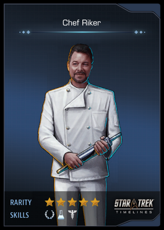 Chef Riker Card