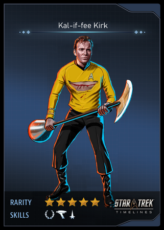 Kal-if-fee Kirk Card