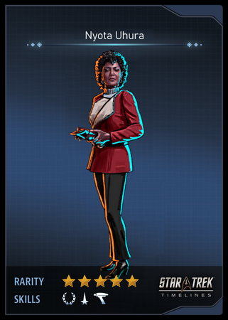Nyota Uhura Card