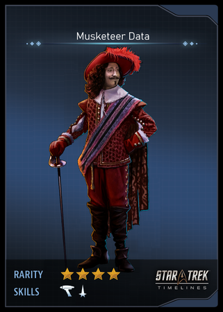 Musketeer Data Card