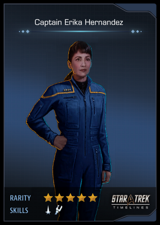 Captain Erika Hernandez Card