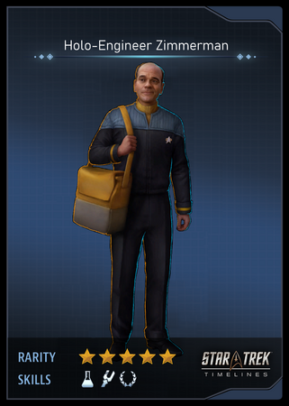 Holo-Engineer Zimmerman Card