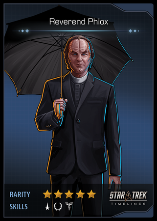 Reverend Phlox Card