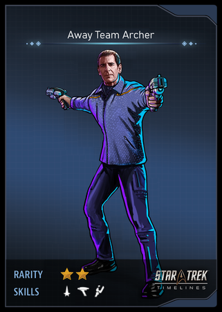 Away Team Archer Card