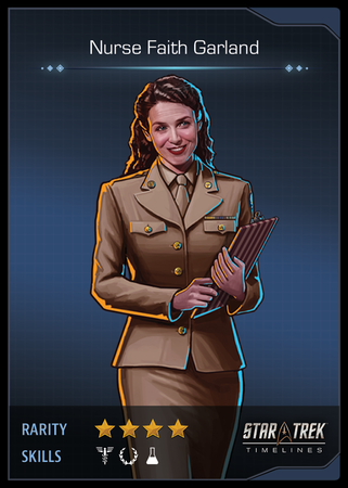 Nurse Faith Garland Card