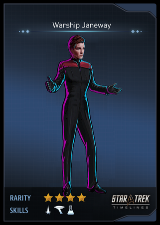 Warship Janeway Card