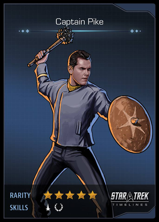 Captain Pike Card
