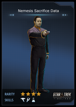 Nemesis Sacrifice Data Card